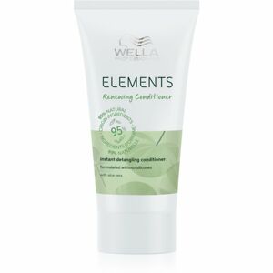 Wella Professionals Elements megújító kondicionáló a fénylő és selymes hajért 30 ml