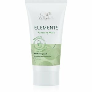 Wella Professionals Elements megújító maszk a fénylő és selymes hajért 30 ml