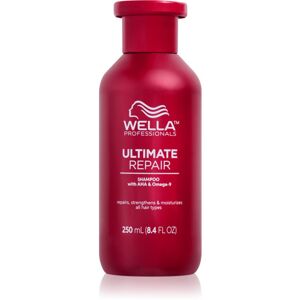 Wella Professionals Ultimate Repair Shampoo hajerősítő sampon a sérült hajra 250 ml