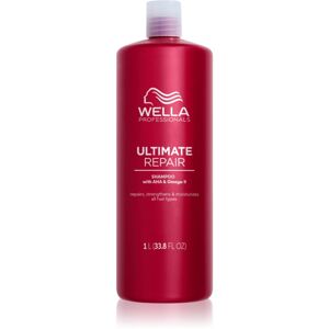 Wella Professionals Ultimate Repair Shampoo hajerősítő sampon a sérült hajra 1000 ml