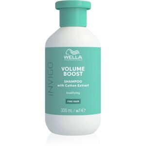 Wella Professionals Invigo Volume Boost tömegnövelő sampon a selymes hajért 300 ml