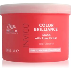 Wella Professionals Invigo Color Brilliance hidratáló maszk a finom hajért 500 ml