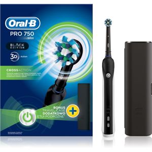 Oral B PRO 750 Cross Action elektromos fogkefe tokkal