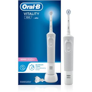 Oral B Vitality 100 Sensi UltraThin D100.413.1 White elektromos fogkefe 1 db