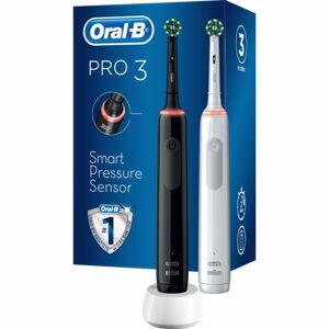 Oral B Pro 3 3900 Cross Action Duo elektromos fogkefe 2 db