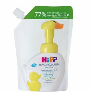 Hipp Babysanft tisztító hab utántöltő gyermekeknek születéstől kezdődően 250 ml