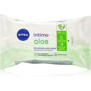 Nivea Intimo Aloe papírtörlők az intim higiéniához 15 db