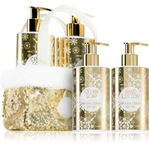 Vivian Gray Golden Glitters Vanilla & Patchouli ajándékszett (kézre)