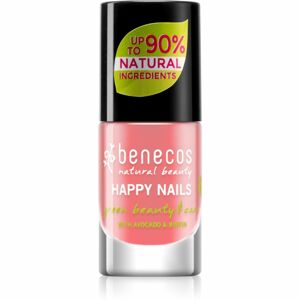 Benecos Happy Nails ápoló körömlakk árnyalat Flamingo 5 ml