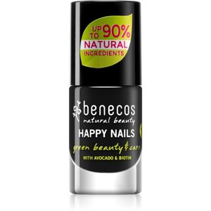 Benecos Happy Nails ápoló körömlakk árnyalat Licorice 5 ml