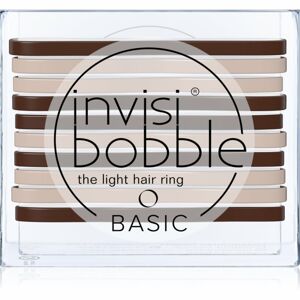 invisibobble Basic vékony hajgumik Mocca And Cream 10 db