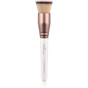 Luvia Cosmetics Prime Vegan Prime Buffer kúpos ecset a make up - ra Pearl White / Metallic Coffee Brown 1 db