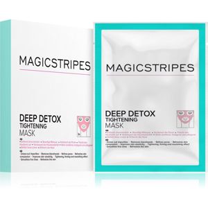 MAGICSTRIPES Deep Detox detoxikációs maszk feszesítő hatással 3 db
