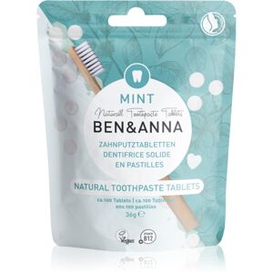 BEN&ANNA Natural Toothpaste Tablets fogkrém tablettákban Mint 36 g