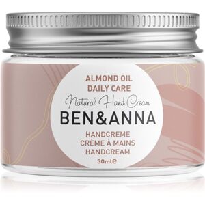 BEN&ANNA Natural Hand Cream Daily Care kézkrém mandulaolajjal 30 ml