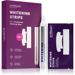 Smilepen Whitening Strips 14 x 2 Stk fehérítő csíkok és géltoll készlet