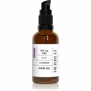 Herbliz CBD Hair Oil Lavender levendulaolaj a töredezett, károsult hajra 50 ml
