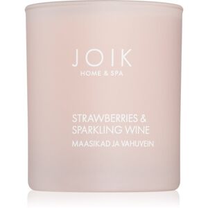 JOIK Organic Home & Spa Strawberries & Sparkling Wine illatgyertya 150 g