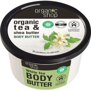 Organic Shop Organic Tea & Shea Butter intenzív hidratáló testvaj