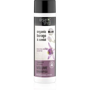 Organic Shop Organic Borago & Sandal sampon a dús hajért 280 ml