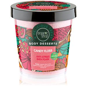 Organic Shop Body Desserts Candy Floss stresszoldó fürdőhab 450 ml