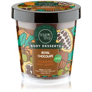 Organic Shop Body Desserts Royal Chocolate tápláló test szuflé