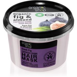 Organic Shop Organic Fig & Almond ápoló maszk a fénylő és selymes hajért 250 ml