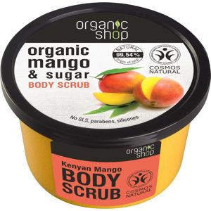 Organic Shop Mango & Sugar testpeeling a selymes bőrért 250 ml