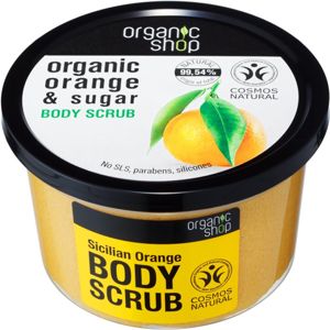 Organic Shop Orange & Sugar tonizáló peeling testre 250 ml