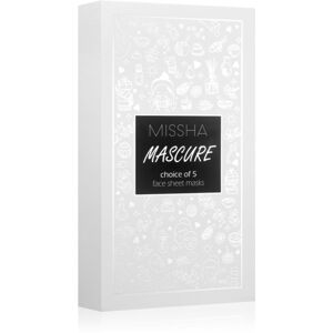 Missha Merry Christmas Mascure Mask Set fátyolmaszk szett (mix)