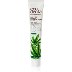 Ecodenta Certified Organic Multifunctional with Hemp természetes fogkrém 75 ml