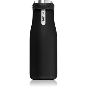 Philips AquaShield GoZero UV öntisztító palack termo szín Black 590 ml