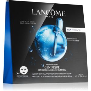 Lancôme Génifique Advanced fiatalító és élénkítő maszk hidratáló hatással Hydrogel Melting Mask 4 x 28 g