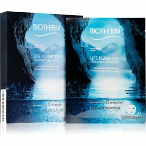 Biotherm Life Plankton Essence-in-Mask arcmaszk a táplálásért és hidratálásért 6x27 g