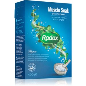 Radox Muscle Soak fürdősó az izmok ellazulására