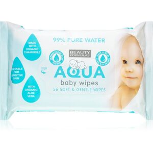 Beauty Formulas Baby Aqua nedves törlőkendők gyermekeknek 56 db