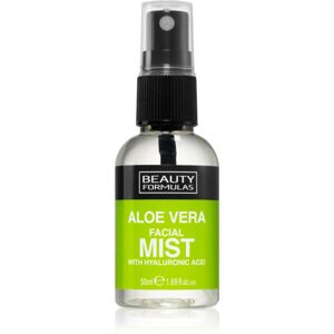 Beauty Formulas Aloe Vera arc spray frissítő hatással 50 ml