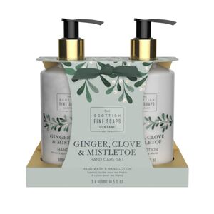 Scottish Fine Soaps Ginger, Clove & Mistletoe Hand Care Set ajándékszett (kézre)