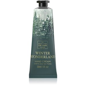 Scottish Fine Soaps Winter Wonderland Hand Cream luxus krém kézre Cinnamon, Dried Fruits & Vanilla 30 ml