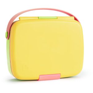 Munchkin Bento Box Yellow etetőszett gyermekeknek 18 m+ 1 db