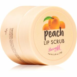 Barry M Lip Scrub szájpeeling íz Peach 14 g