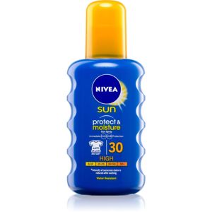 Nivea Sun Protect & Moisture hidratáló napozó spray SPF 30 200 ml