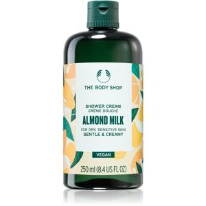 The Body Shop Almond Milk Shower Cream krémes tusoló gél mandulatejjel 250 ml
