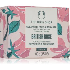 The Body Shop British Rose Szilárd szappan testre és arcra 100 g