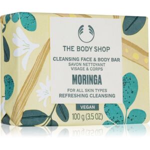 The Body Shop Moringa Szilárd szappan arcra és testre 100 g