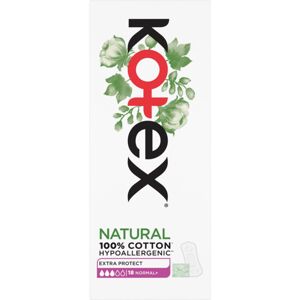 Kotex Natural Normal+ tisztasági betétek 18 db