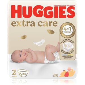 Huggies Extra Care Size 2 eldobható pelenkák 3-6 kg 24 db