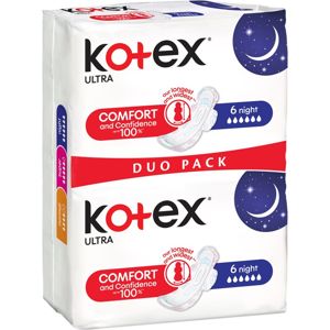 Kotex Ultra Comfort Night egészségügyi betétek 12 db
