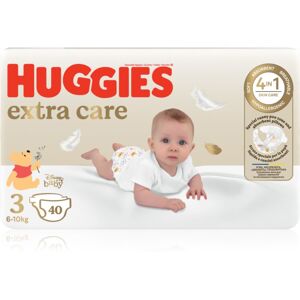 Huggies Extra Care Size 3 eldobható pelenkák 6-10 kg 40 db