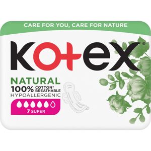 Kotex Natural Super egészségügyi betétek
